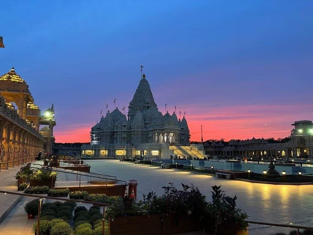 Swaminarayan Akshardham in New Jersey: The Biggest Hindu Temple of the Modern Era in the USA